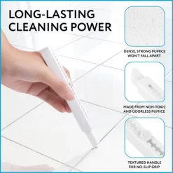 Juvale 12 Pack Pumice Stone For Cleaning Toilet, Ovens, Grills, Sinks And Tiles, Scouring Stick With Adjustable Handle -Cleaning Supply Store GUEST ac2b6fe6 177c 415f 86ae 6b827bdcf94b