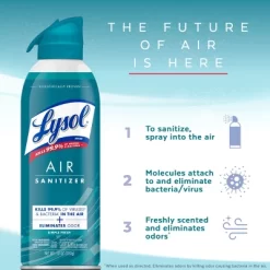 Lysol Simple Fresh Air Sanitizer Spray - 10oz 11 Lysol Simple Fresh Air Sanitizer Spray - 10oz -Cleaning Supply Store GUEST ac935fdc 6698 4ede afea 3c98d87c2df2