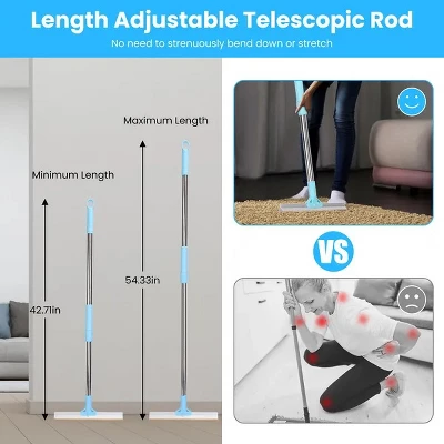 Racxily Pet Hair Removal Rake With 54.33in Adjustable Telescopic Rod Multi-Fabric Dog Cat Hair Scraper Lint Shaver 11 Racxily Pet Hair Removal Rake With 54.33in Adjustable Telescopic Rod Multi-Fabric Dog Cat Hair Scraper Lint Shaver - Image 9