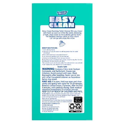Scrubbing Bubbles Easy Clean Foaming Toilet Cleaner - 2ct 4 Scrubbing Bubbles Easy Clean Foaming Toilet Cleaner - 2ct - Image 2
