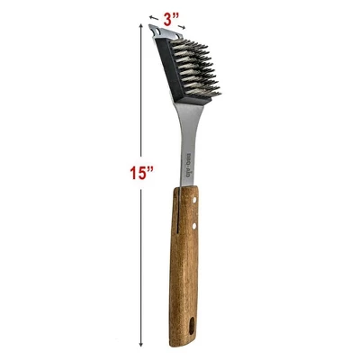 BBQ-Aid Grill Brush And Scraper For Barbecue 4 BBQ-Aid Grill Brush And Scraper For Barbecue - Image 2