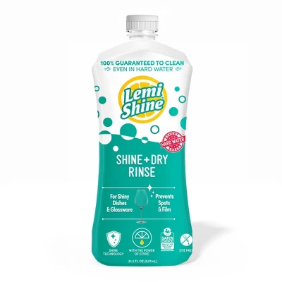 Lemi Shine Rinse Dish Cleaner - 21.2 Fl Oz 5 Lemi Shine Rinse Dish Cleaner - 21.2 Fl Oz - Image 3