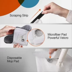 Racxily Effortless Wall Cleaning Mop With Disposable Pads,Versatile Triangle Design,Long Handle For High Reach, For Walls, Baseboards, And Ceilings -Cleaning Supply Store GUEST b29b9ed9 73d6 4deb 95dd 569a97555ae3