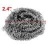 Unique Bargains Stainless Steel Wire Kitchenware Cleaning Tool Scrubber Pad 2.4" Silver Tone 6 Pcs -Cleaning Supply Store GUEST b29e5866 5568 452b a66d 195d640effd1