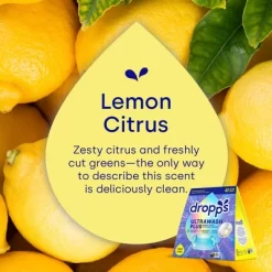 Dropps Dish UltraWash Plus Biobased Detergent Pods - Lemon Citrus - 40ct 19 Dropps Dish UltraWash Plus Biobased Detergent Pods - Lemon Citrus - 40ct -Cleaning Supply Store GUEST b29ea521 b52c 47b2 89a2 b3b1dd153272