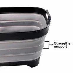 SAMMART 10L (2.64 Gallon) Collapsible Dishpan With Draining Plug 15 SAMMART 10L (2.64 Gallon) Collapsible Dishpan With Draining Plug -Cleaning Supply Store GUEST b354f495 f187 4c0e a03d 38c8e9ed3703