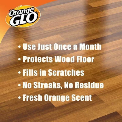 Orange GLO 4-in-1 Monthly Hardwood Liquid Floor Polish - Orange Scent - 24 Fl Oz 9 Orange GLO 4-in-1 Monthly Hardwood Liquid Floor Polish - Orange Scent - 24 Fl Oz - Image 7