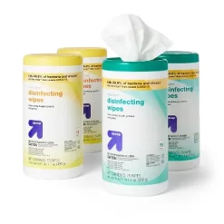 Lemon And Fresh Scent Disinfecting Wipes - 300ct/4pk - Up & Up™