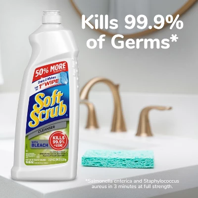 Soft Scrub Cleanser With Bleach Surface Cleaner - 36oz 6 Soft Scrub Cleanser With Bleach Surface Cleaner - 36oz - Image 4