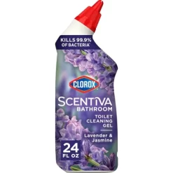 Clorox Scentiva Toilet Cleaning Gel Bleach Free - Tuscan Lavender & Jasmine - 24 Fl Oz -Cleaning Supply Store GUEST b50c4641 3d09 4ace 8c61 7639e46a0b92