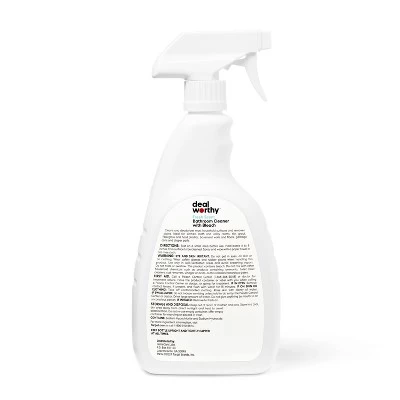 Bathroom Cleaner - Fresh Scent - 32 Fl Oz - Dealworthy™ 4 Bathroom Cleaner - Fresh Scent - 32 Fl Oz - Dealworthy™ - Image 2