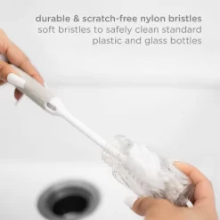 Ubbi® Ubbi Deluxe Baby Bottle Brush - 2pk - Gray -Cleaning Supply Store GUEST b6d4ac91 96b7 4710 ad10 3b5bf86fed84