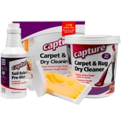 Capture Carpet Cleaner Kit, Carpet Cleaner Solution, With Dry Powder, Pre-Mist & Brush, Fresh Scent - 250 Sq. Ft. Coverage 15 Capture Carpet Cleaner Kit, Carpet Cleaner Solution, With Dry Powder, Pre-Mist & Brush, Fresh Scent - 250 Sq. Ft. Coverage -Cleaning Supply Store GUEST b77c2cdc 4d94 4dd0 b251 f45f4d45b21d
