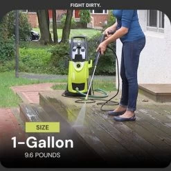 Sun Joe House And Deck All-Purpose Pressure Washer Concentrated Cleaner Detergent, Biodegradable, Non-Toxic, And Bleach Free, 1 Gallon, SPX-HDC1G