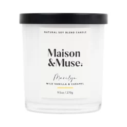 Maison&Muse Scented Candle - Wild Vanilla & Caramel (Marilyn) - 9.5oz 11 Maison&Muse Scented Candle - Wild Vanilla & Caramel (Marilyn) - 9.5oz -Cleaning Supply Store GUEST baa187b3 2469 424c 8ad8 ffcb6d9685b6