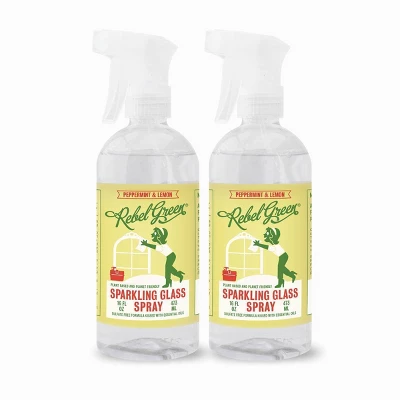 Rebel Green Peppermint & Lemon Glass Spray - 32 Fl Oz/2ct 8 Rebel Green Peppermint & Lemon Glass Spray - 32 Fl Oz/2ct - Image 6