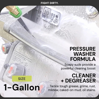 Sun Joe All-Purpose Pressure Washer Concentrated Cleaner And Degreaser Detergent For Wood, Brick, Tile, And Metal Surfaces, 1 Gallon, SPX-APC1G 6 Sun Joe All-Purpose Pressure Washer Concentrated Cleaner And Degreaser Detergent For Wood, Brick, Tile, And Metal Surfaces, 1 Gallon, SPX-APC1G - Image 4