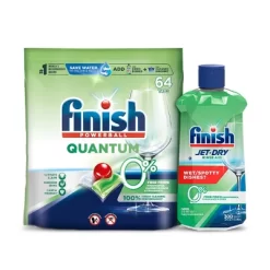 Finish Quantum 0% Dishwasher Detergent Tabs - 28.2oz/64ct -Cleaning Supply Store GUEST bf582c36 90f3 4849 99df 3b5d9b695e49 1