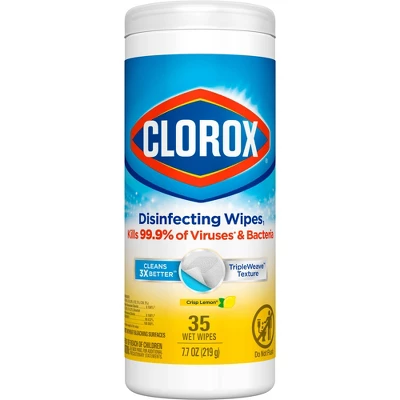 Clorox Crisp Lemon Disinfecting Wipes Bleach Free Cleaning Wipes 18 Clorox Crisp Lemon Disinfecting Wipes Bleach Free Cleaning Wipes - Image 16