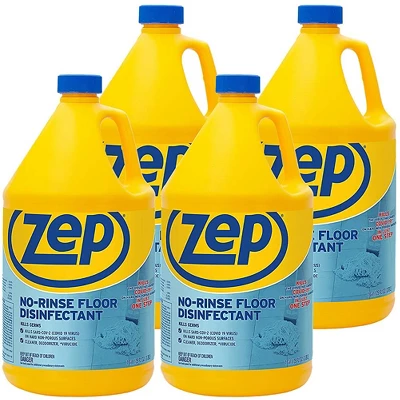 Zep No Rinse Floor Disinfectant - 1 Gallon (Case Of 4) ZUNRS128 8 Zep No Rinse Floor Disinfectant - 1 Gallon (Case Of 4) ZUNRS128 - Image 6