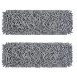 True & Tidy Mop Pad Replacement For Sweep-180 Heavy Duty Wet And Dry Sweeper Mop - 2pc