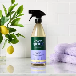 Lemon & Mint Daily Shower Cleaner - 28 Fl Oz - Everspring™