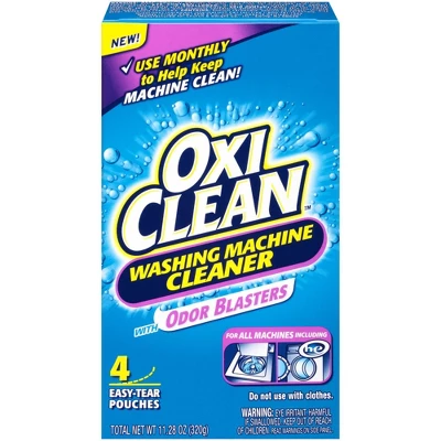 OxiClean Washing Machine Cleaner With Odor Blasters - 11.28oz/4ct 10 OxiClean Washing Machine Cleaner With Odor Blasters - 11.28oz/4ct - Image 8