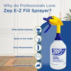 Zep E-Z Fill Sprayer – Wide Mouth Bottle For Easy Filling – 32 Oz 18 Zep E-Z Fill Sprayer – Wide Mouth Bottle For Easy Filling – 32 Oz -Cleaning Supply Store GUEST c994af4e 2f8a 465a 986a 379ae9435281