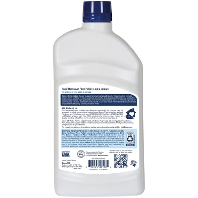 Bona Wood Polish + Protect High Gloss Floor Polish - 32oz 6 Bona Wood Polish + Protect High Gloss Floor Polish - 32oz - Image 4