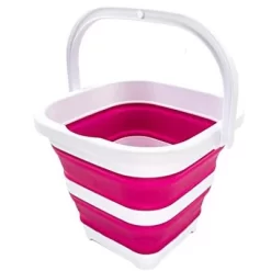 SAMMART 5L (1.3 Gallon) Collapsible Rectangular Handy Basket/Bucket -Cleaning Supply Store GUEST ca62652f b736 49cc 9f53 1553127fb1cb