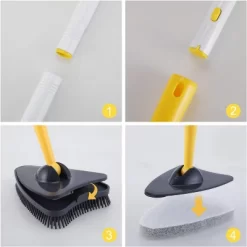 Dexmalle Tub Tile Scrubber Brush 2 In 1 Cleaning Brush Pole 9 Dexmalle Tub Tile Scrubber Brush 2 In 1 Cleaning Brush Pole -Cleaning Supply Store GUEST caae6d52 923c 44f4 bab0 6456a19301c0