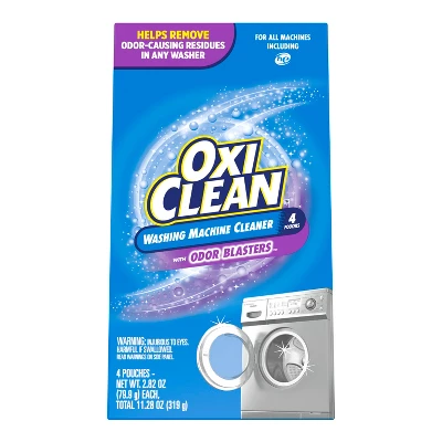 OxiClean Washing Machine Cleaner With Odor Blasters - 11.28oz/4ct 18 OxiClean Washing Machine Cleaner With Odor Blasters - 11.28oz/4ct - Image 16