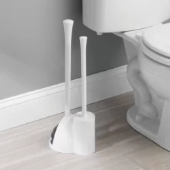 IDESIGN UNA Slim Bowl Brush And Plunger White -Cleaning Supply Store GUEST cc0a233c df9a 4917 a0bc 337b3c0b099c