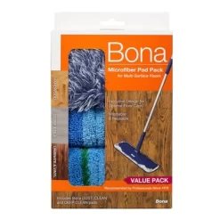 Bona Cleaning Products Reusable Mop Refill Multi Surface Microfiber Wet + Dry Floor Sweeping + Mopping Value Pack - 3ct 18 Bona Cleaning Products Reusable Mop Refill Multi Surface Microfiber Wet + Dry Floor Sweeping + Mopping Value Pack - 3ct -Cleaning Supply Store GUEST cccf5e13 1afb 489f a164 8d908e959177