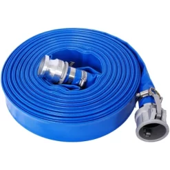 NAYSAYE Cleaning Tool Pool Backwash Hose Reinforced PVC Water Discharge Hose For Outdoor Cleaning , Blue, 15"*13.20"*4.30" -Cleaning Supply Store GUEST cd81d9aa 6dd8 41b7 93d6 f18f7770f06f 1