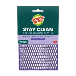 Scotch-Brite Stay Clean Scrubbing Dish Cloth - 2ct 21 Scotch-Brite Stay Clean Scrubbing Dish Cloth - 2ct -Cleaning Supply Store GUEST ceebef04 71a6 4acb 89d0 f74acde4ff05