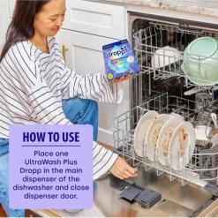 Dropps Dish UltraWash Plus Biobased Detergent Pods - Lemon Citrus - 40ct 20 Dropps Dish UltraWash Plus Biobased Detergent Pods - Lemon Citrus - 40ct -Cleaning Supply Store GUEST cf1f280a 7fde 4227 b775 feea7b5f78e7
