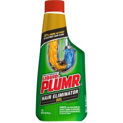 Liquid-Plumr Pro-Strength Clog Remover Hair Clog Eliminator - 16 Fl Oz 3 Liquid-Plumr Pro-Strength Clog Remover Hair Clog Eliminator - 16 Fl Oz