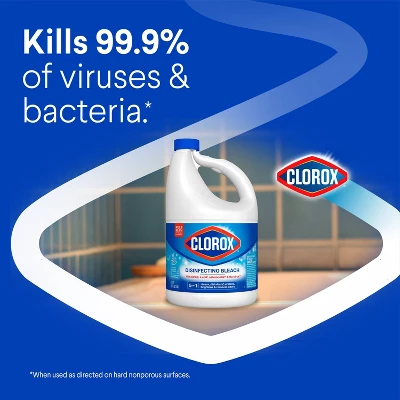 Clorox Disinfecting Bleach - Regular - 121 Fl Oz 4 Clorox Disinfecting Bleach - Regular - 121 Fl Oz - Image 2
