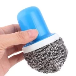 Unique Bargains Household Canteen Metal Kitchenware Wire Pot Washing Cleaning Ball Brush 2 Pcs -Cleaning Supply Store GUEST d4199062 81f9 4f09 80cd 6e0b5ce66c30