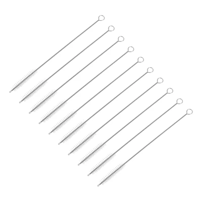 Unique Bargains Stainless Steel Nylon Durable Rust-Resistant Straw Cleaner Brush 5 Unique Bargains Stainless Steel Nylon Durable Rust-Resistant Straw Cleaner Brush - Image 3
