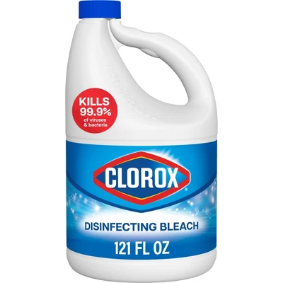 Clorox Disinfecting Bleach - Regular - 121 Fl Oz 16 Clorox Disinfecting Bleach - Regular - 121 Fl Oz - Image 14