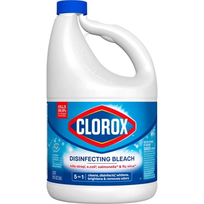 Clorox Disinfecting Bleach - Regular - 121 Fl Oz 3 Clorox Disinfecting Bleach - Regular - 121 Fl Oz