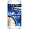 Clorox Scentiva Coconut & Waterlily Disinfecting Wipes - 75ct -Cleaning Supply Store GUEST d8fcd1df 5f41 4e1e a083 8c2f0228b65b