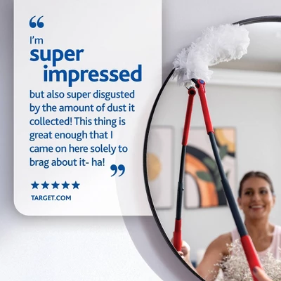 O-Cedar Flex & Catch Heavy Duty Duster Kit With Refills - 4ct 20 O-Cedar Flex & Catch Heavy Duty Duster Kit With Refills - 4ct - Image 18