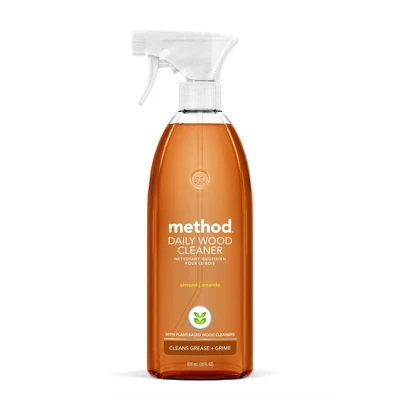 Method Almond Cleaning Products Daily Wood Cleaner Spray Bottle - 28 Fl Oz 6 Method Almond Cleaning Products Daily Wood Cleaner Spray Bottle - 28 Fl Oz - Image 4
