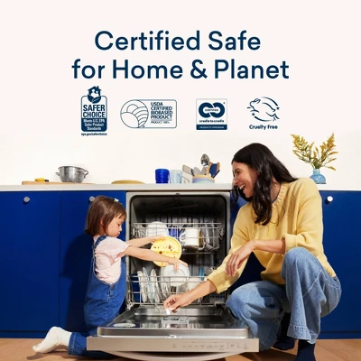 Blueland Lemon Zest Dishwasher Detergent Tablets - 40ct 8 Blueland Lemon Zest Dishwasher Detergent Tablets - 40ct - Image 6