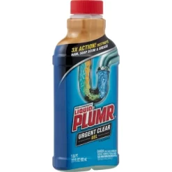 Liquid-Plumr Industrial Strength Urgent Clear, Liquid Drain Cleaner - 17oz -Cleaning Supply Store GUEST df1a4c27 af55 47e7 b519 f5ed30c7b5b5