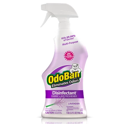 OdoBan Ready-to-Use Disinfectant And Odor Eliminator, 32 Ounce Spray Bottle, Lavender Scent 7 OdoBan Ready-to-Use Disinfectant And Odor Eliminator, 32 Ounce Spray Bottle, Lavender Scent - Image 5