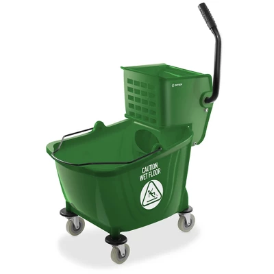 Dryser 33 Quart Commercial Mop Bucket With Side Press Wringer 10 Dryser 33 Quart Commercial Mop Bucket With Side Press Wringer - Image 8